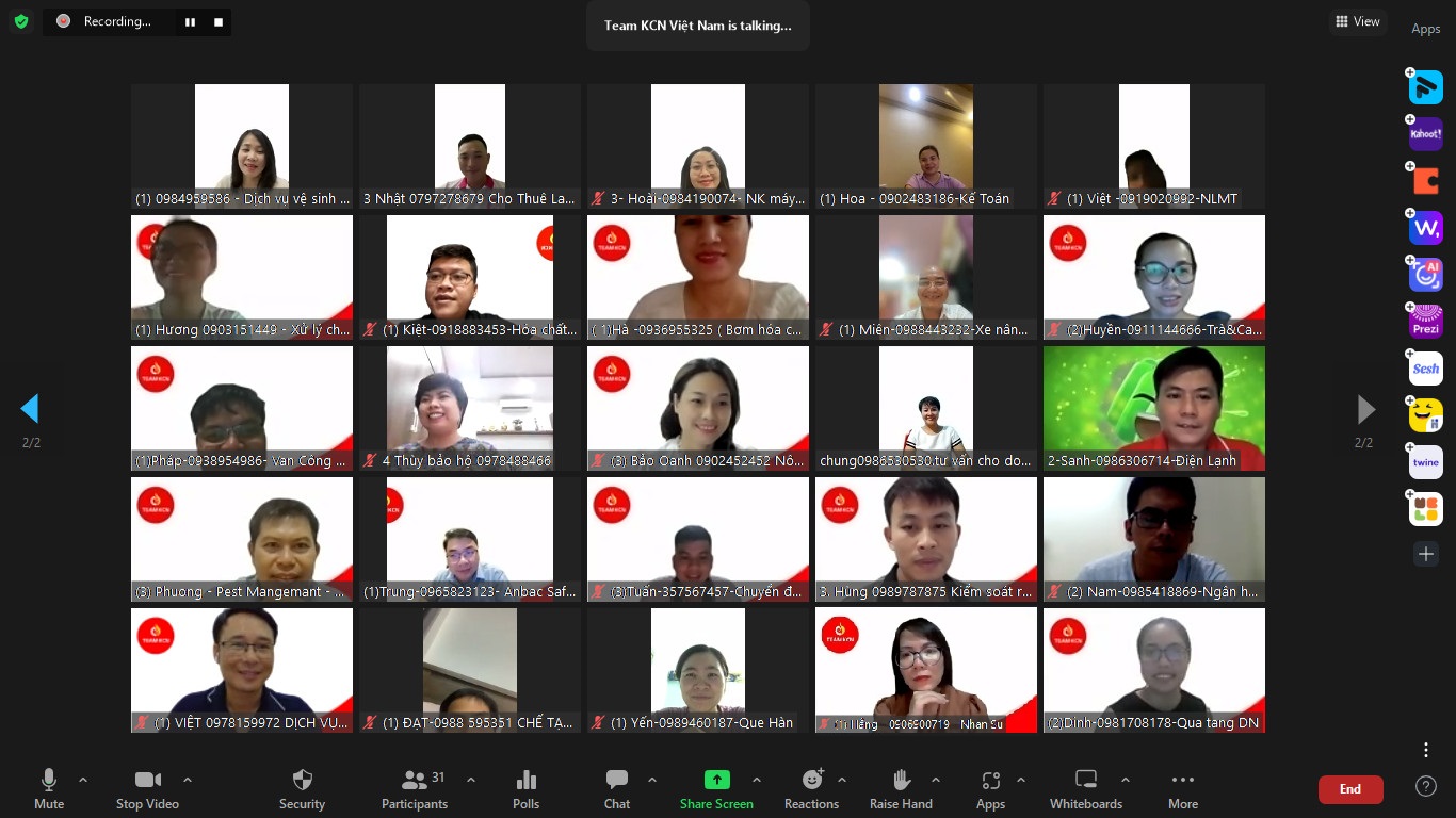 VH01-TQ-Buổi kết nối Team vận hành Khu công nghiệp toàn quốc - ONLINE