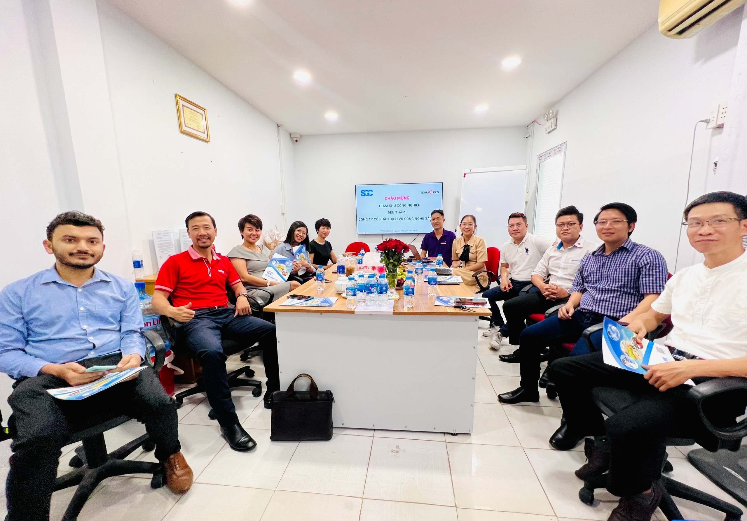 VS-02- Đoàn Doanh Nghiệp Team KCN - HCM Thăm Công ty Công Nghệ Sài Gòn (SGC) - Bản tin VS02