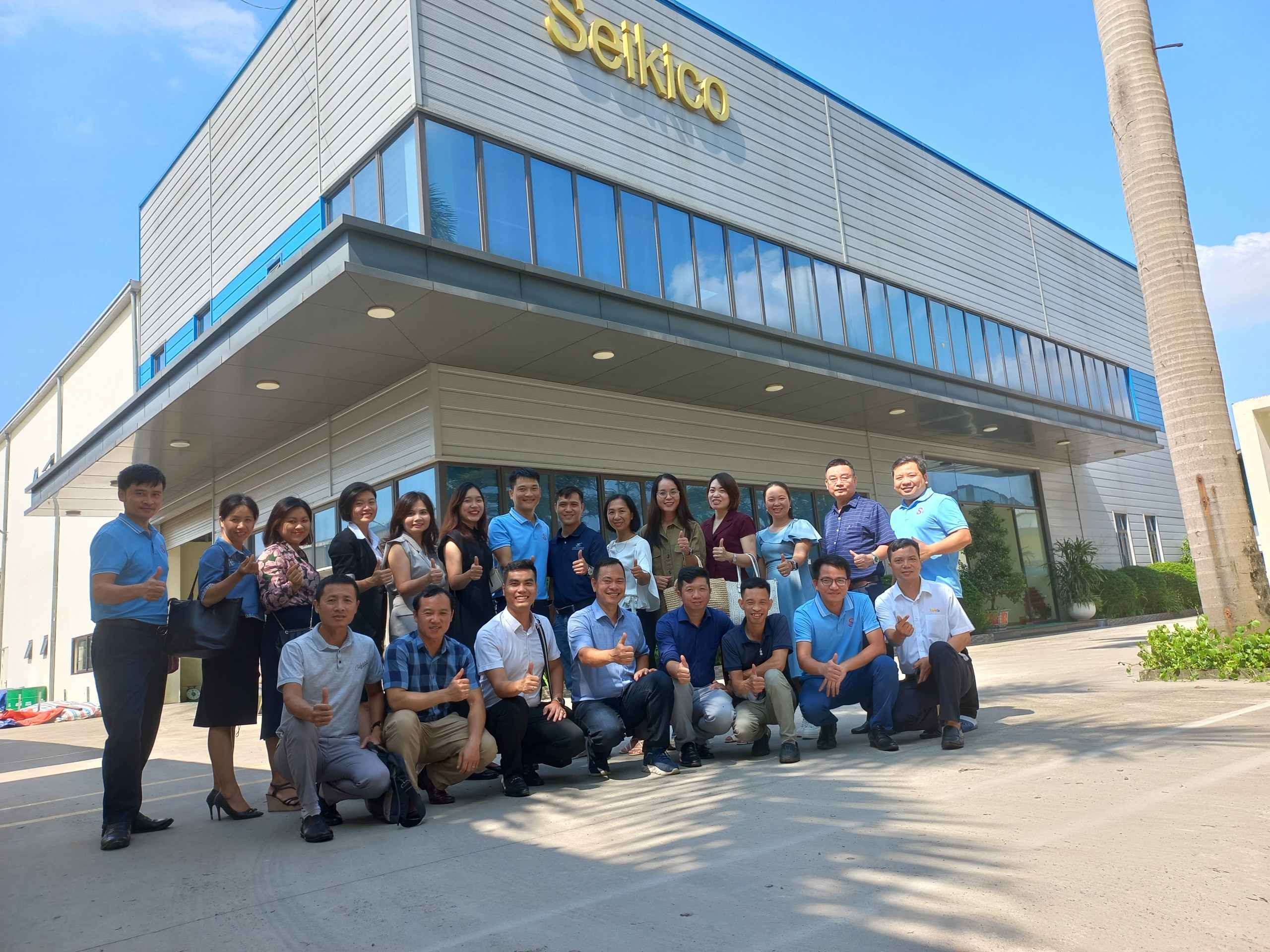 VS-07- Đoàn Doanh Nghiệp Team KCN - Hà Nội thăm SEIKICO - Đan Phượng - Bản tin VS07