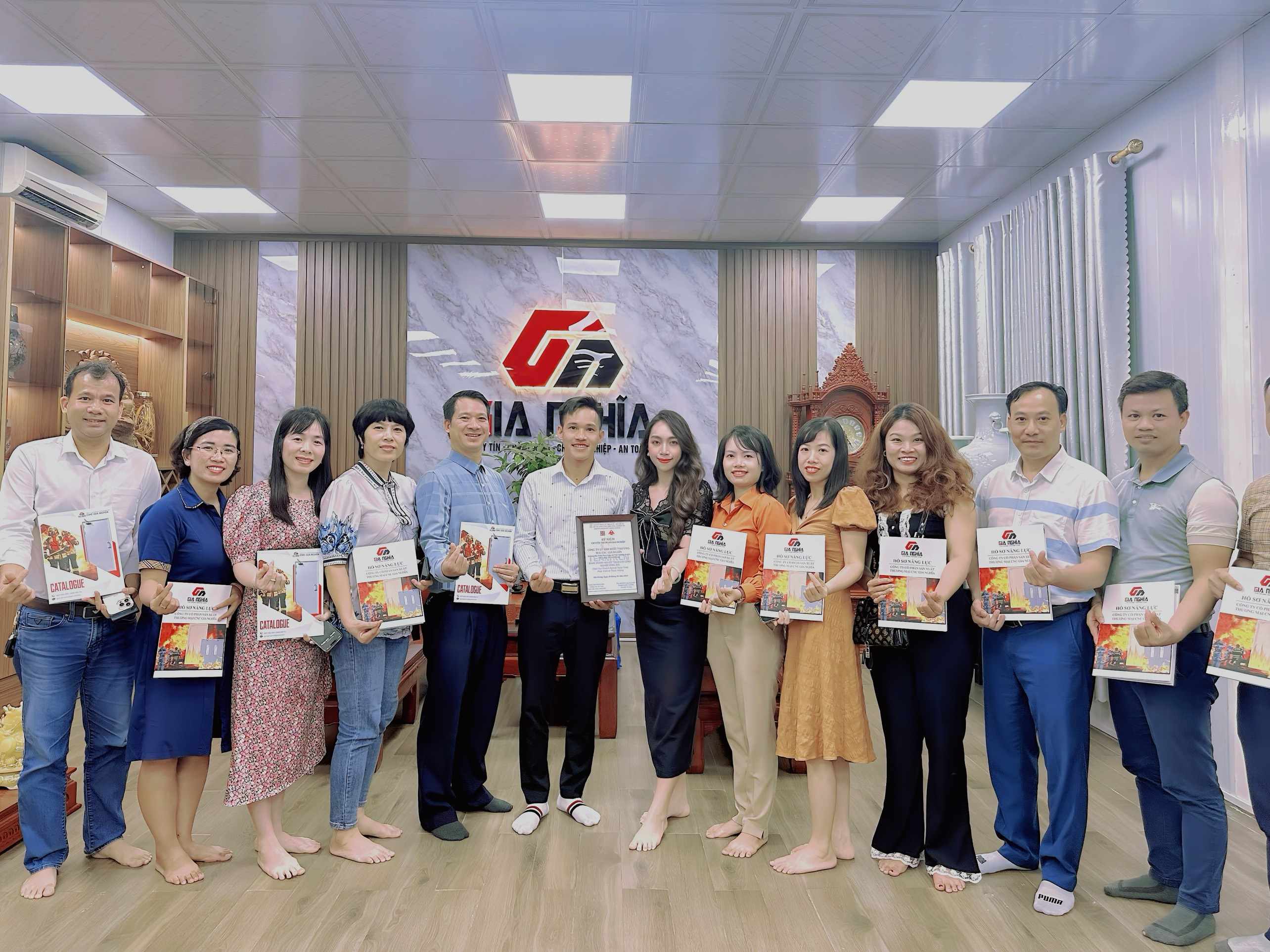 Thăm Doanh nghiệp: GIA NGHĨA - TEAM KHU CÔNG NGHIỆP ĐÔNG BẮC