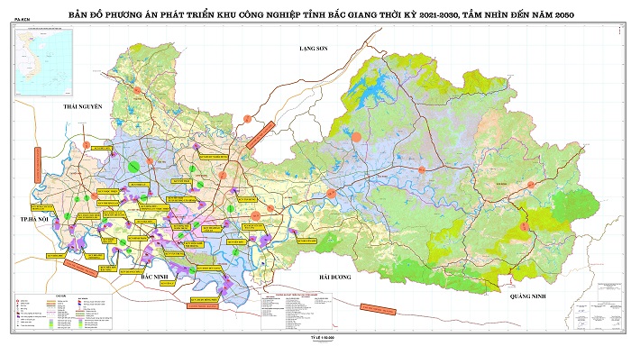 Tổng quan các khu công nghiệp tỉnh Bắc Giang - Cập nhật 2022